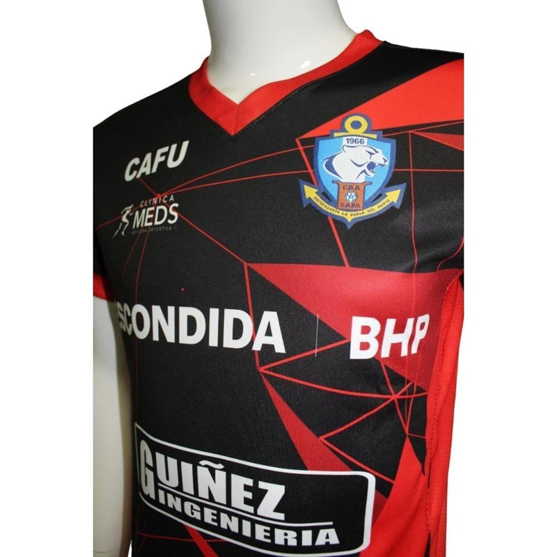 CAMISETA UNISEX CAFU NEGRA ANTOFAGASTA 2020 VISITA NUEVA ORIGINAL - 3