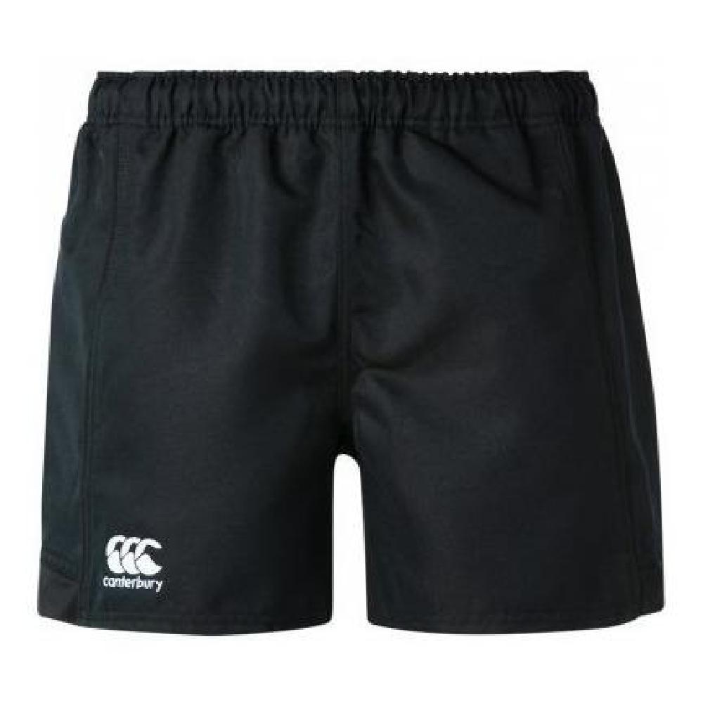 SHORT MIDI REGULAR NIÑO CANTERBURY NEGRO RUGBY ADVANTAGE JUVENIL NUEVO & ORIGINAL - 2