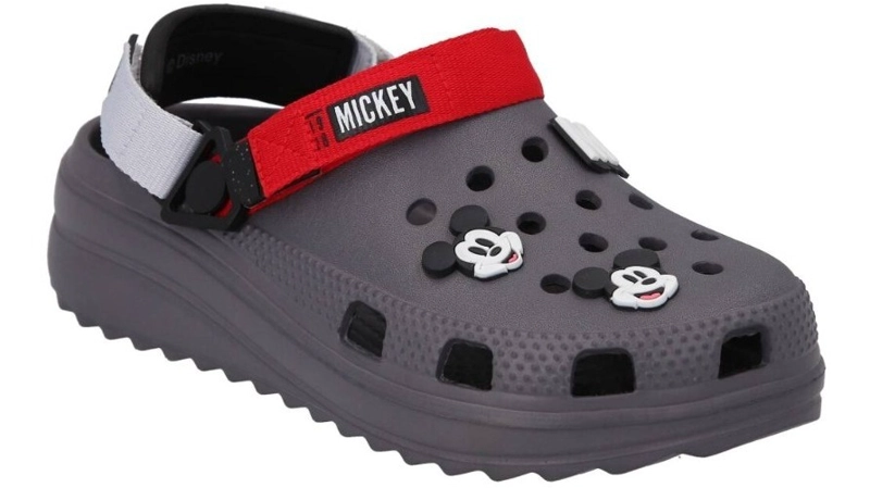CHALA CLOGS MICKEY MINNIE NUEVO ORIGINAL DISNEY | GRIS - 2