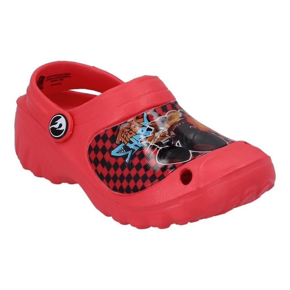 CHALA INFANTIL CLOGS MONSTER TRUCKS NUEVO HOT WHEELS - 3
