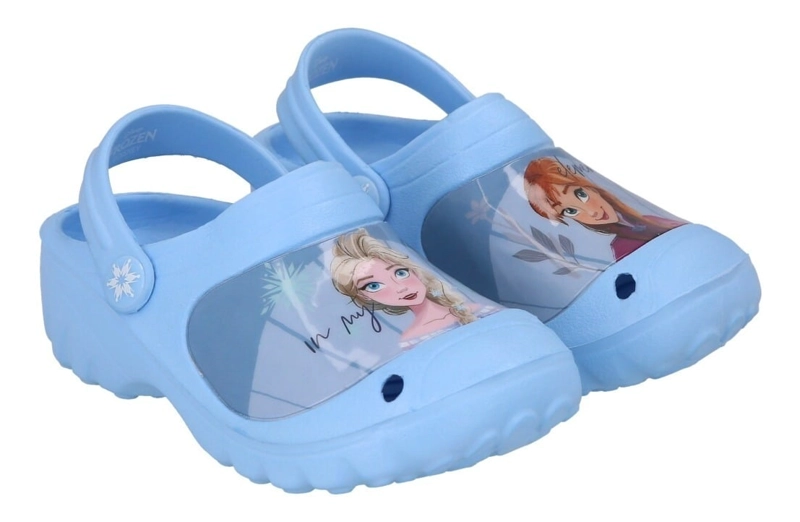 CHALA INFANTIL CLOGS FROZEN NUEVO ORIGINAL DISNEY - 1
