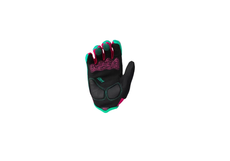 GUANTE CICLISMO ALGODÓN / ELASTANO TRIP TOUCH LARGO DISEÑOS MUJER NUEVO & ORIGINAL MORADO - 9