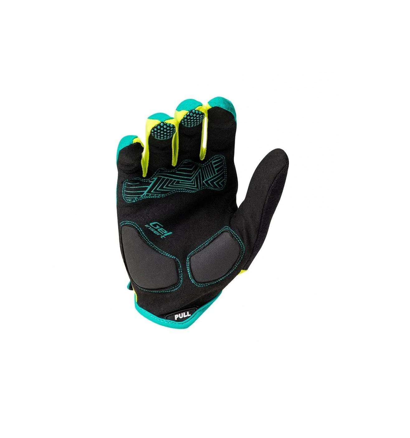 GUANTE CICLISMO POLIESTER / ELASTANO TRIP LARGO DISEÑOS HOMBRE NUEVO & ORIGINAL VERDE - 2