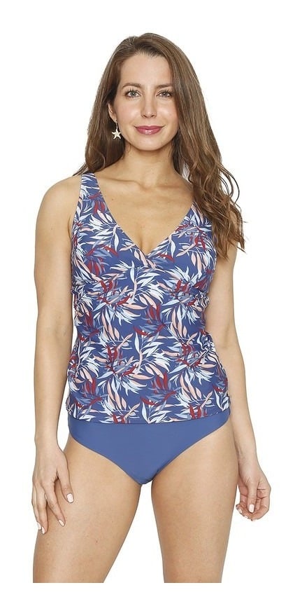 TRAJE BAÑO MUJER TANKINI NUEVO ORIGINAL H2O - 1