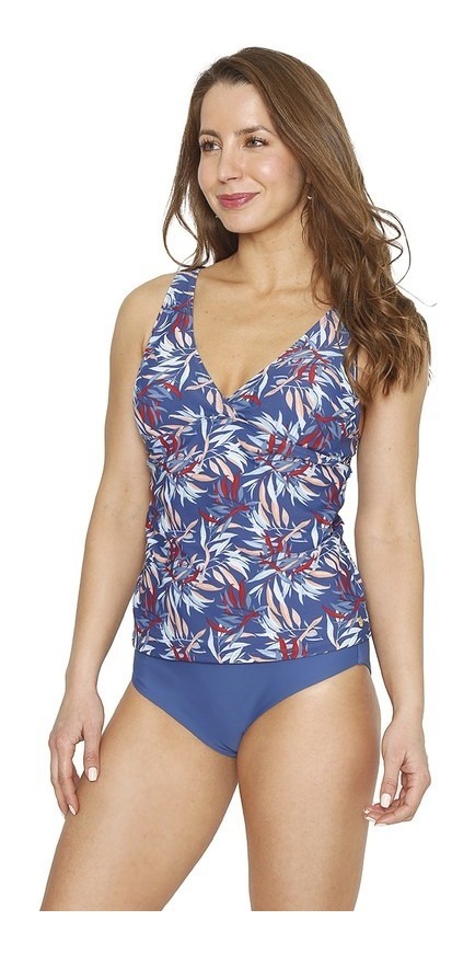 TRAJE BAÑO MUJER TANKINI NUEVO ORIGINAL H2O - 4