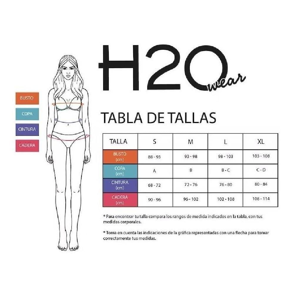 TRAJE BAÑO MUJER H2O HOT PANTS NUEVO ORIGINAL - 3