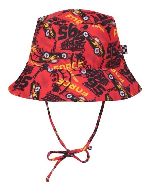 GORRA BAÑO BEBES H2O ROJO DISEÑOS UV 50+ NUEVO ORIGINAL - 1