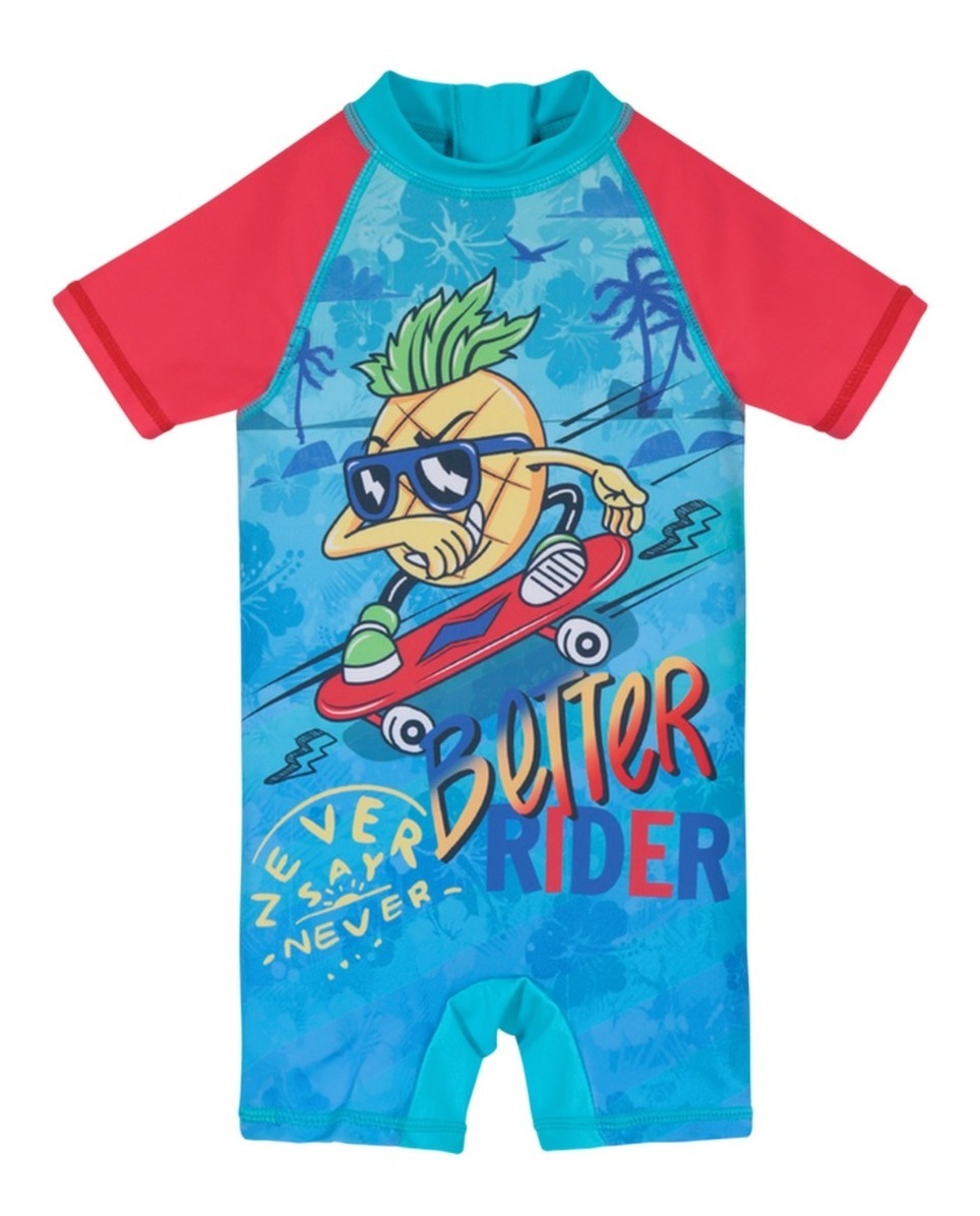 TRAJE BAÑO BODY BEBES DISEÑOS NUEVO ORIGINAL H2O | ROJO - 1