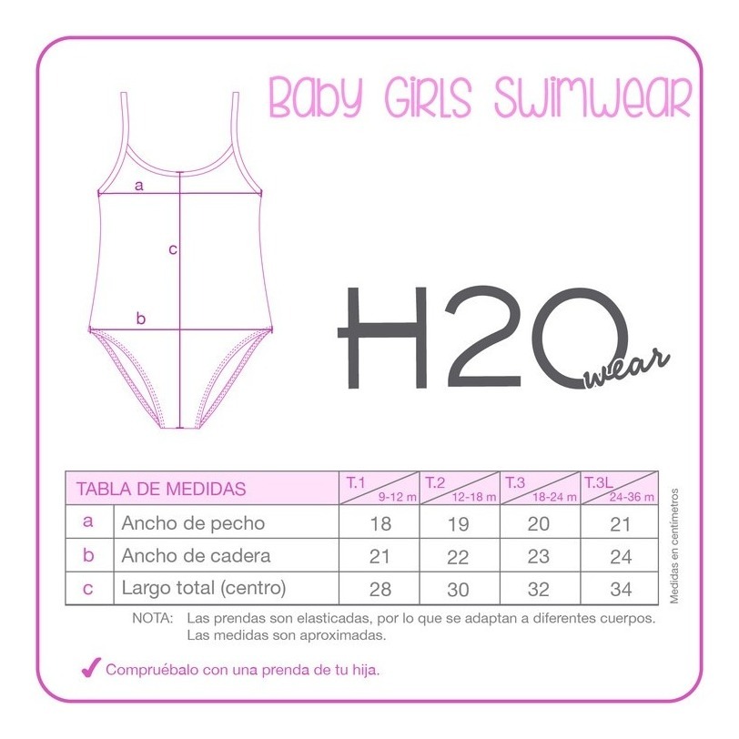 TRAJE BAÑO BODY BEBES DISNEY NUEVO ORIGINAL H2O - 3