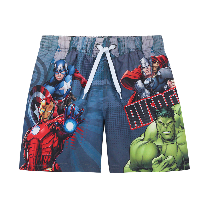 TRAJE DE BAÑO SHORT INFANTIL AVENGERS H2O - 1