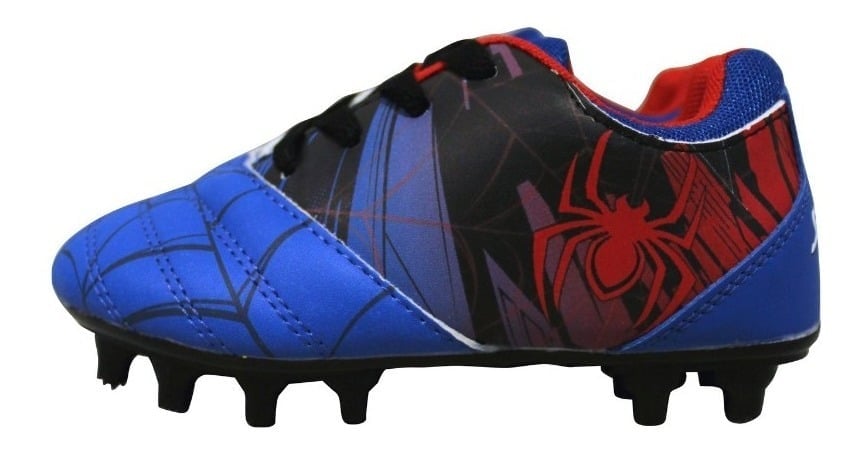 ZAPATOS DE FÚTBOL SPIDERMAN 2022 AZUL/ROJO ARAÑA MARVEL - 2