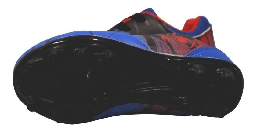 ZAPATOS DE FÚTBOL SPIDERMAN 2022 AZUL/ROJO ARAÑA MARVEL - 3