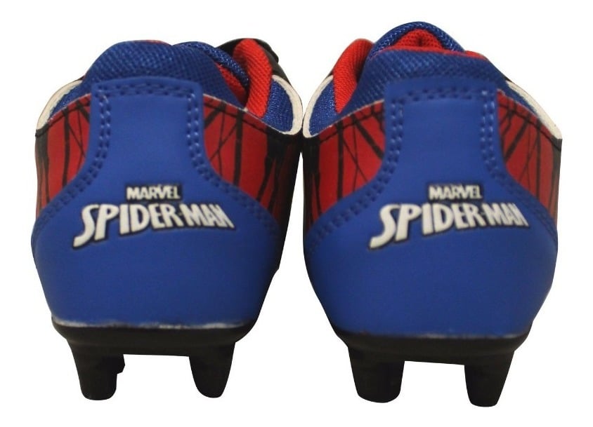 ZAPATOS DE FÚTBOL SPIDERMAN 2022 AZUL/ROJO ARAÑA MARVEL - 4