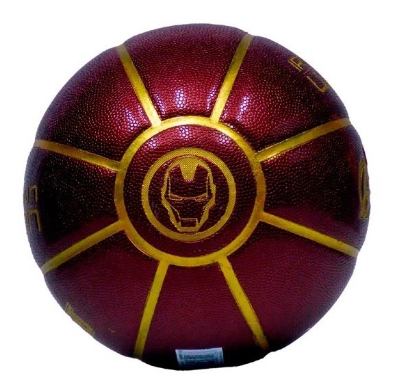 BALÓN BASQUETBOL JOEREX MARVEL N°7 PU NUEVO & ORIGINAL AZUL - 2