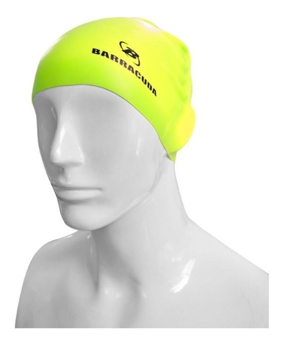 GORRA NATACIÓN BARRACUDA SILICONA NUEVO & ORIGINAL BLANCO - 6