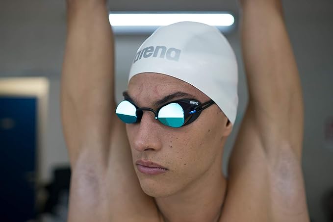 LENTE DE NATACION ARENA MIRROR SWEDIX | NEGRO - 3