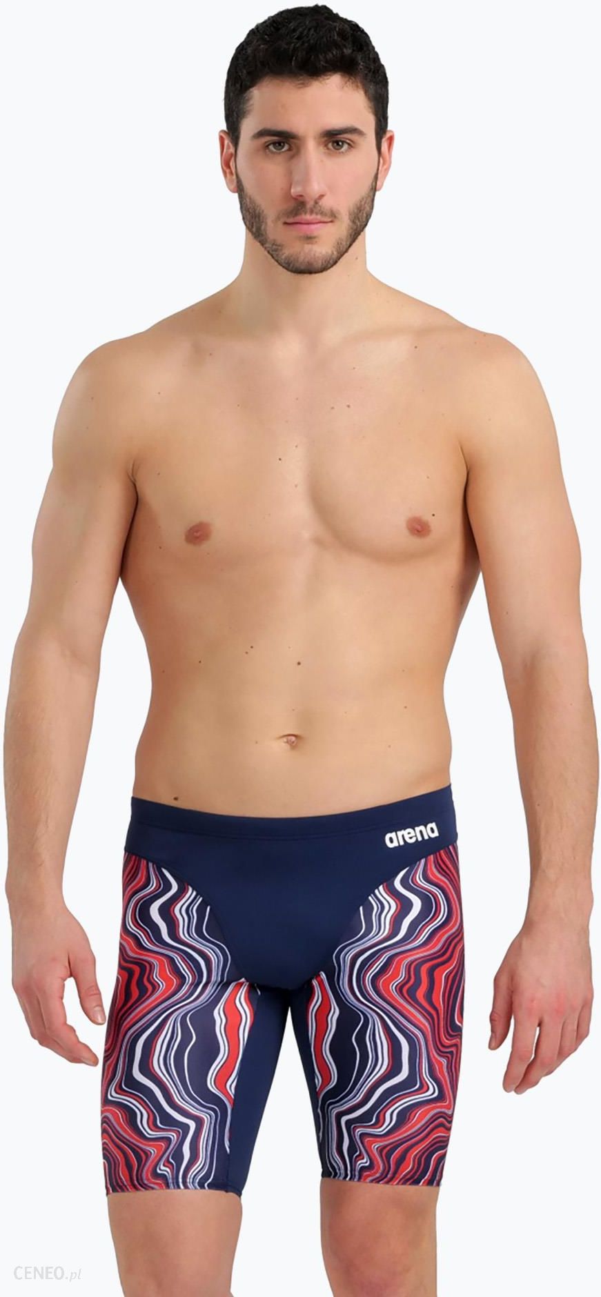 TRAJE DE BAÑO ARENA JAMMER DE NATACION MARBLED - 1
