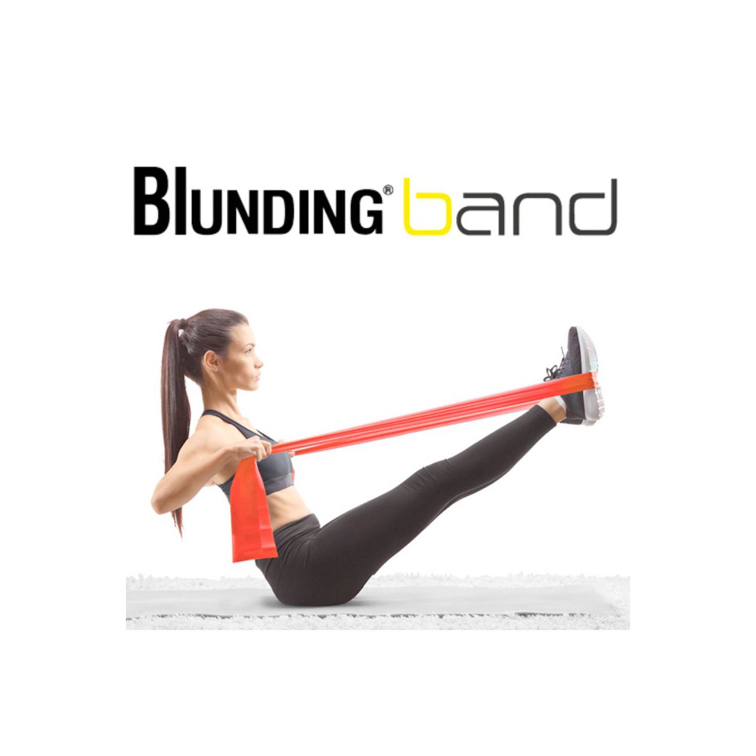 BANDA ELASTICA BLUNDING 1.5 MTS ROJA - 3