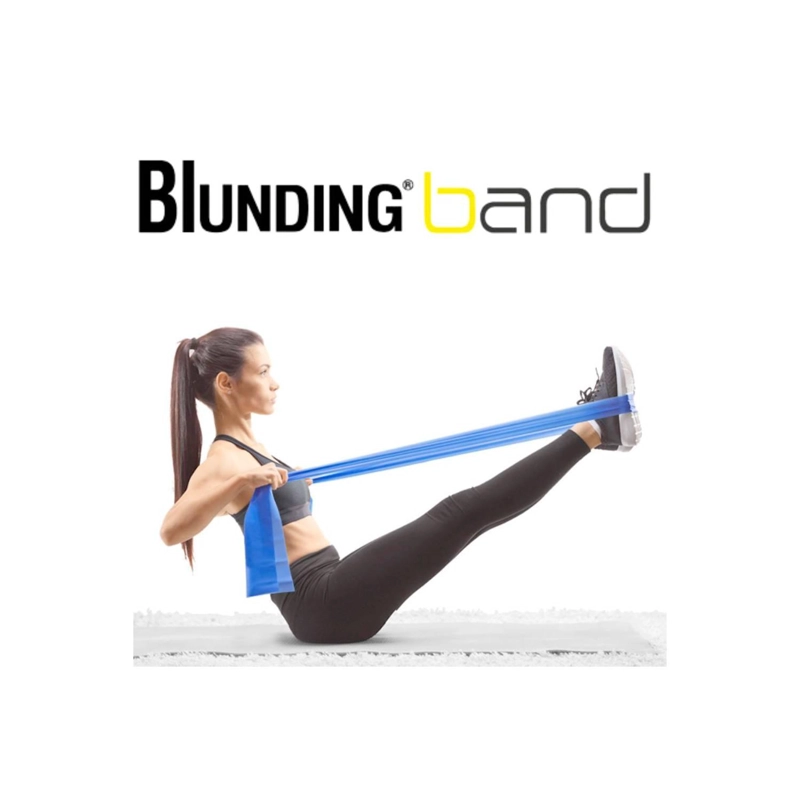 BANDA ELASTICA BLUNDING 1.5 MTS AZUL - 3