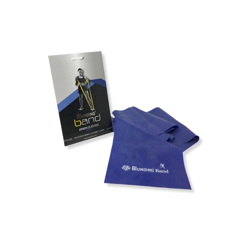 BANDA ELASTICA BLUNDING 1.5 MTS AZUL - 4