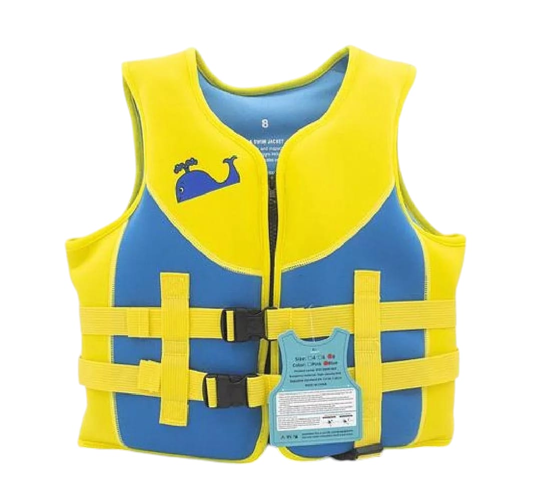 SALVAVIDAS DE NIÑO DE BALLENA AZUL KAYAK - 5