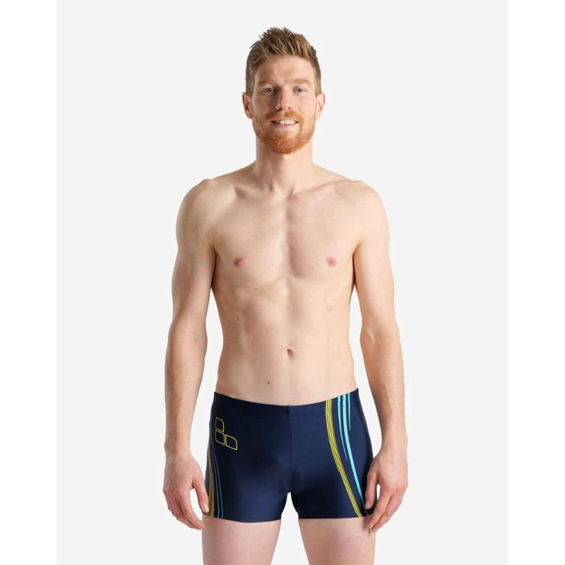 TRAJE BAÑO BOXER HOMBRE GRAPHIC ARENA - ROJO - 34 - 1