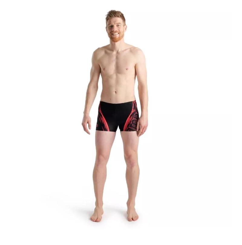 TRAJE BAÑO BOXER HOMBRE GRAPHIC ARENA - ROJO - 34 - 1