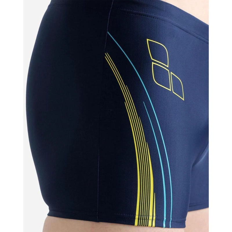 TRAJE BAÑO BOXER HOMBRE GRAPHIC ARENA - ROJO - 34 - 4