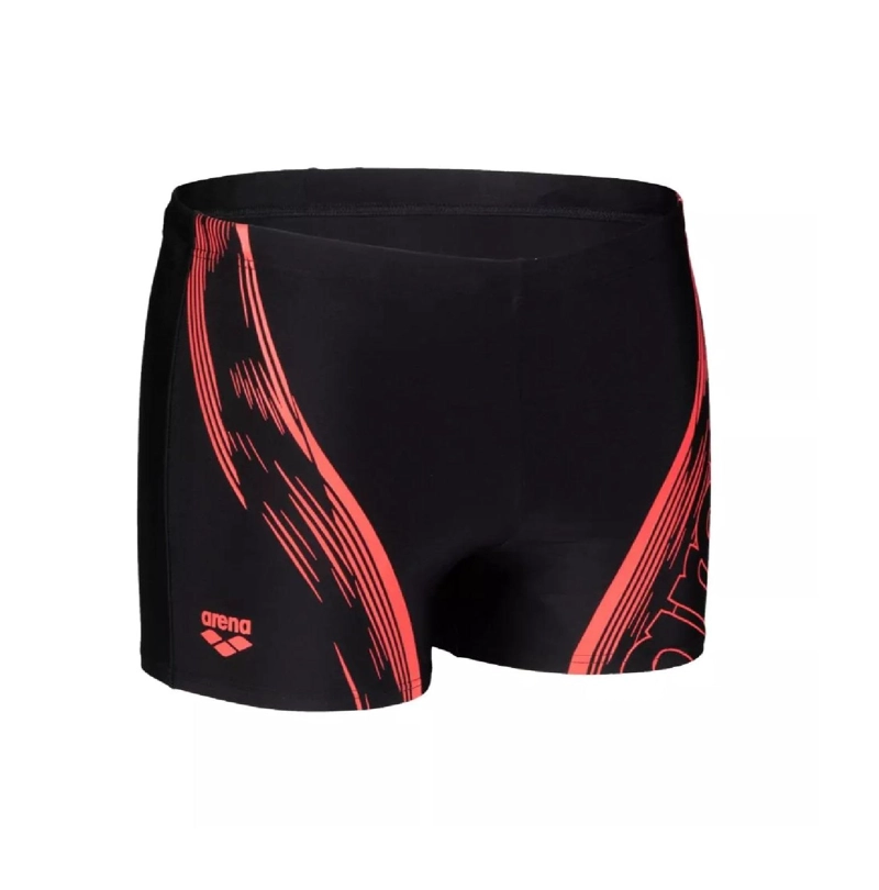 TRAJE BAÑO BOXER HOMBRE GRAPHIC ARENA - ROJO - 34 - 4