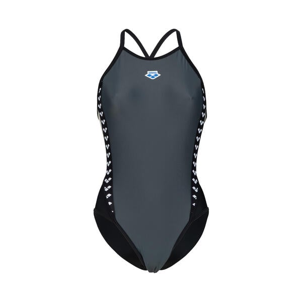 TRAJE DE BAÑO MUJER CLASSIC ICON GRIS ARENA - 1