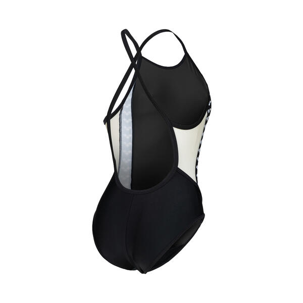 TRAJE DE BAÑO MUJER CLASSIC ICON GRIS ARENA - 2