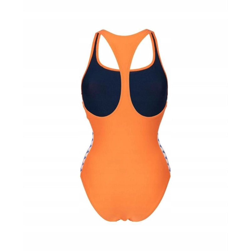 TRAJE DE BAÑO MUJER ARENA CLASSIC ICONS NARANJA - 3