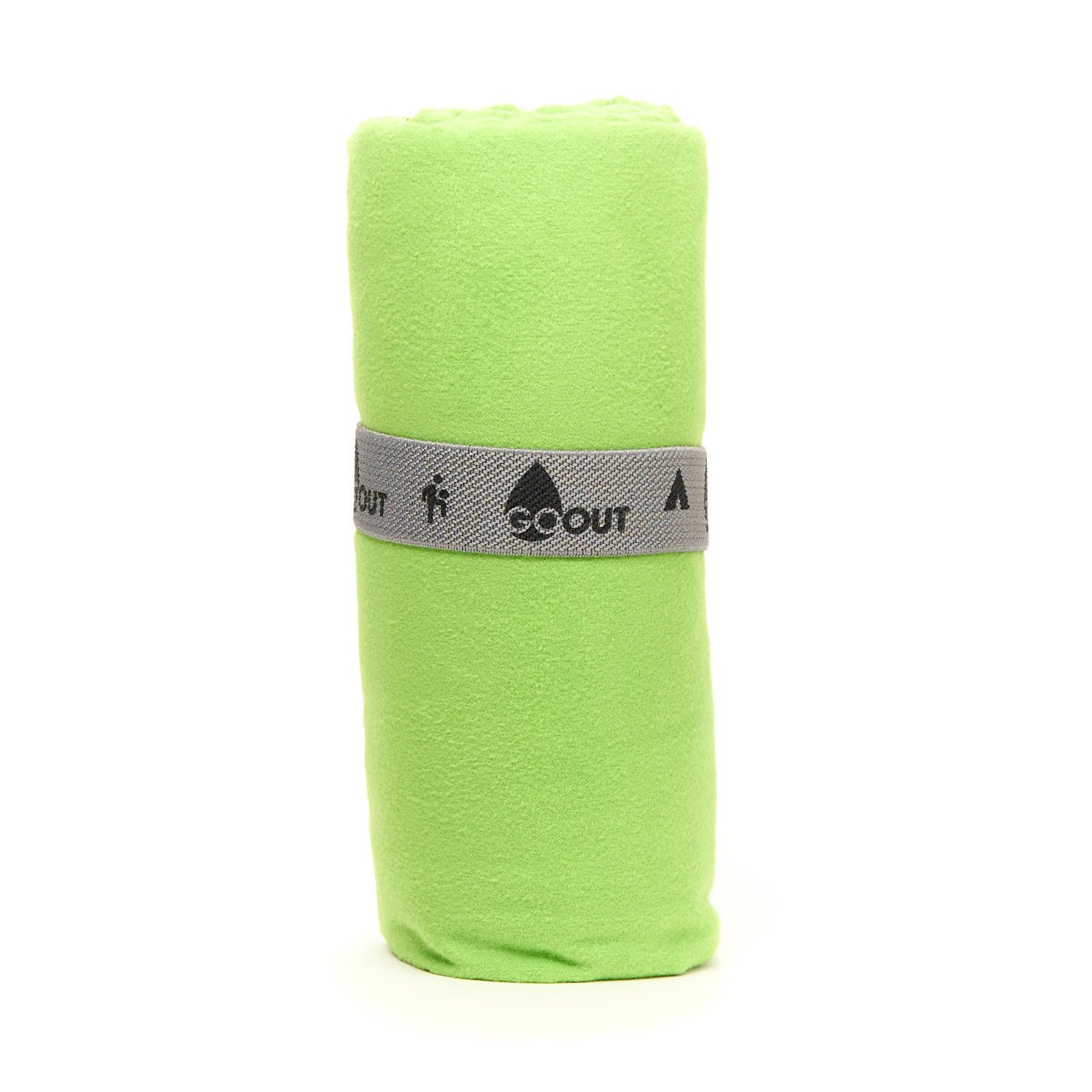 TOALLA DE MICROFIBRA 80X130 VERDE GO OUT - 2