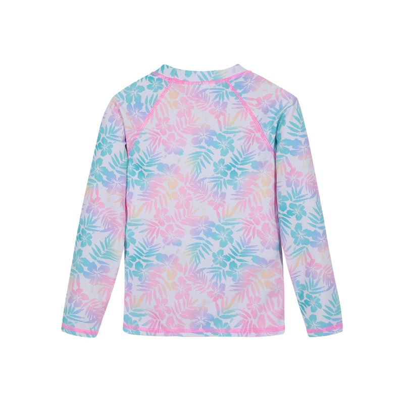 POLERA DE BAÑO NIÑA M/L FILTRO UV FLORES H2O - 2