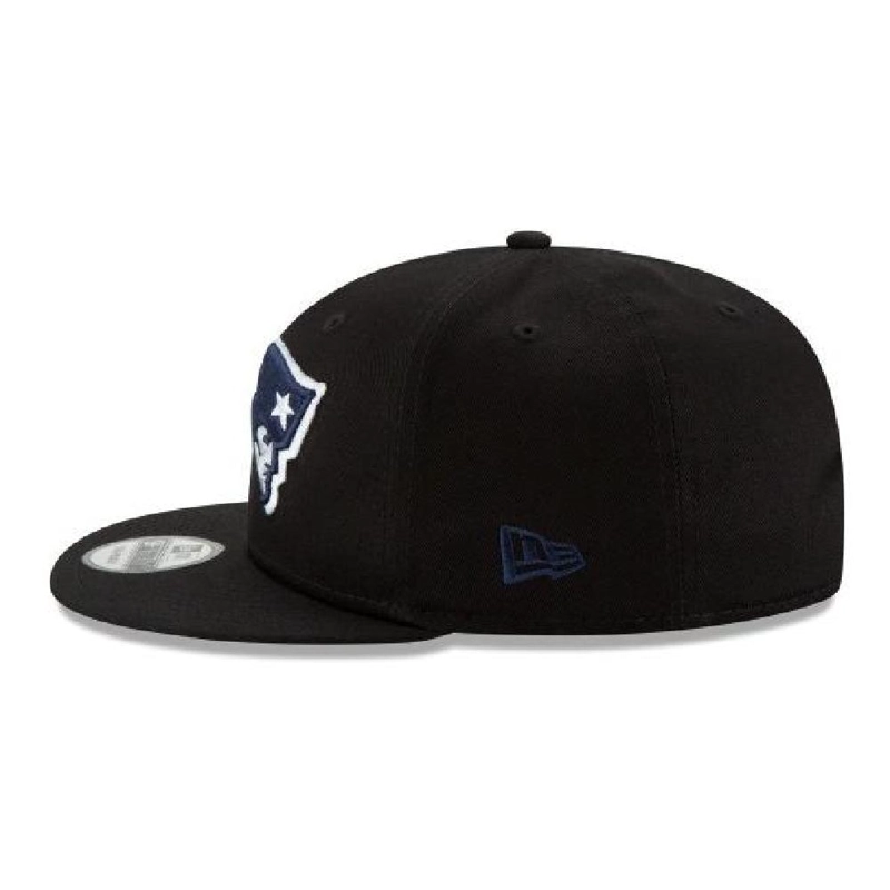 GORRA BASEBALL NEW ERA SNAPBACK NEW ENGLAND PATRIOTS 9FIFTY NUEVO ORIGINAL NEGRO - 6