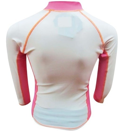 POLERA BAÑO FILTRO UV INFANTIL NUEVA & ORIGINAL BARRACUDA | ROSADO - 2