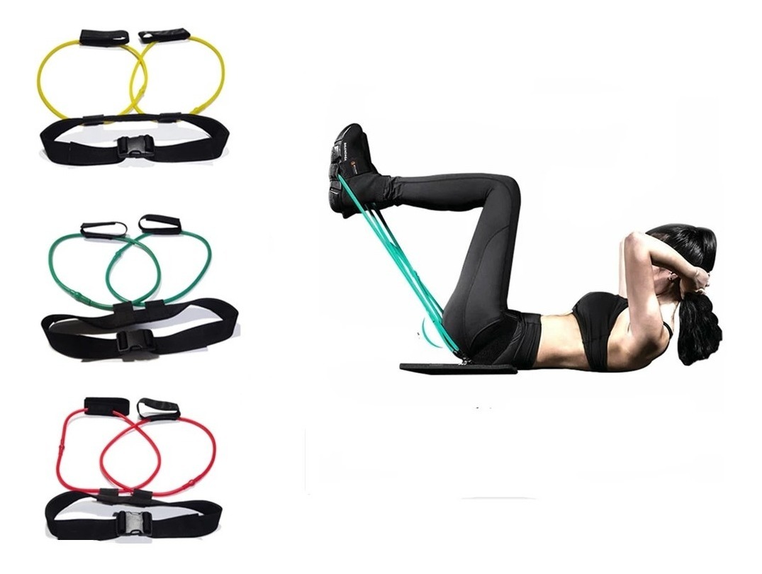 CINTURON BANDA TUBULAR GLUTEOS BOOTY BELT 20LB NUEVO - 2