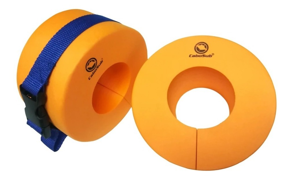 SET ANILLOS AEROBICOS NATACION 15X7 NUEVO & ORIGINAL CABOSUB - 2