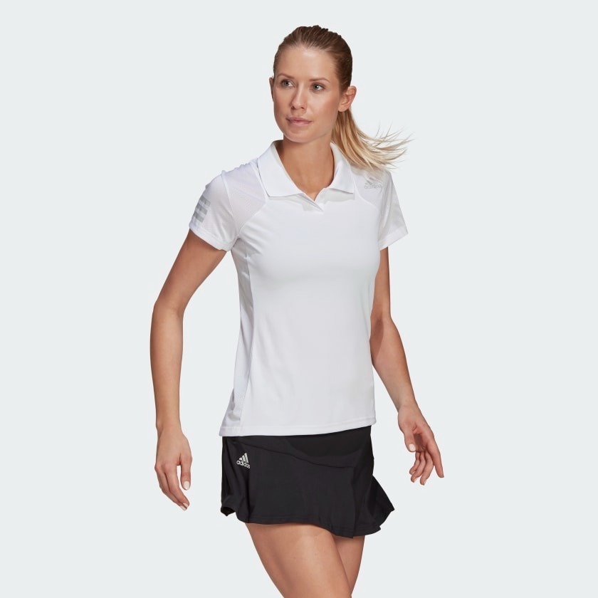 POLERA TENIS CLUB POLO MUJER NUEVA & ORIGINAL ADIDAS - 4