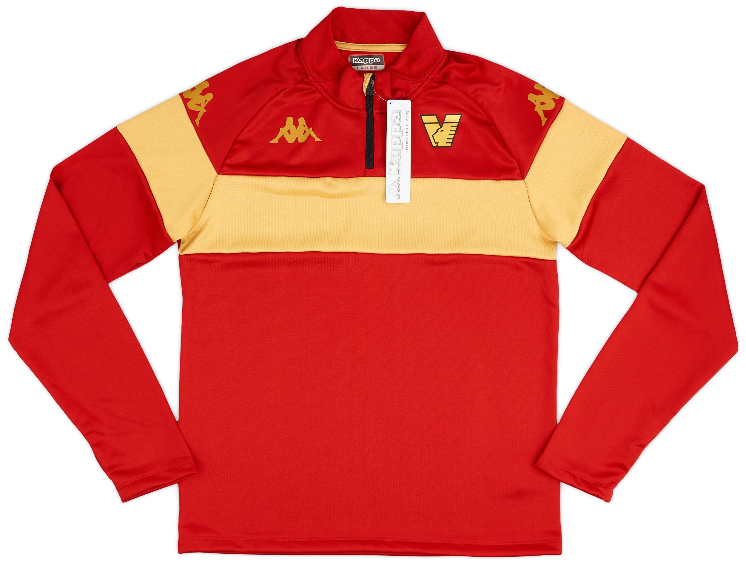 POLERÓN VENEZIA FC 2022 2023 ENTRENAMIENTO ROJO KAPPA - 1