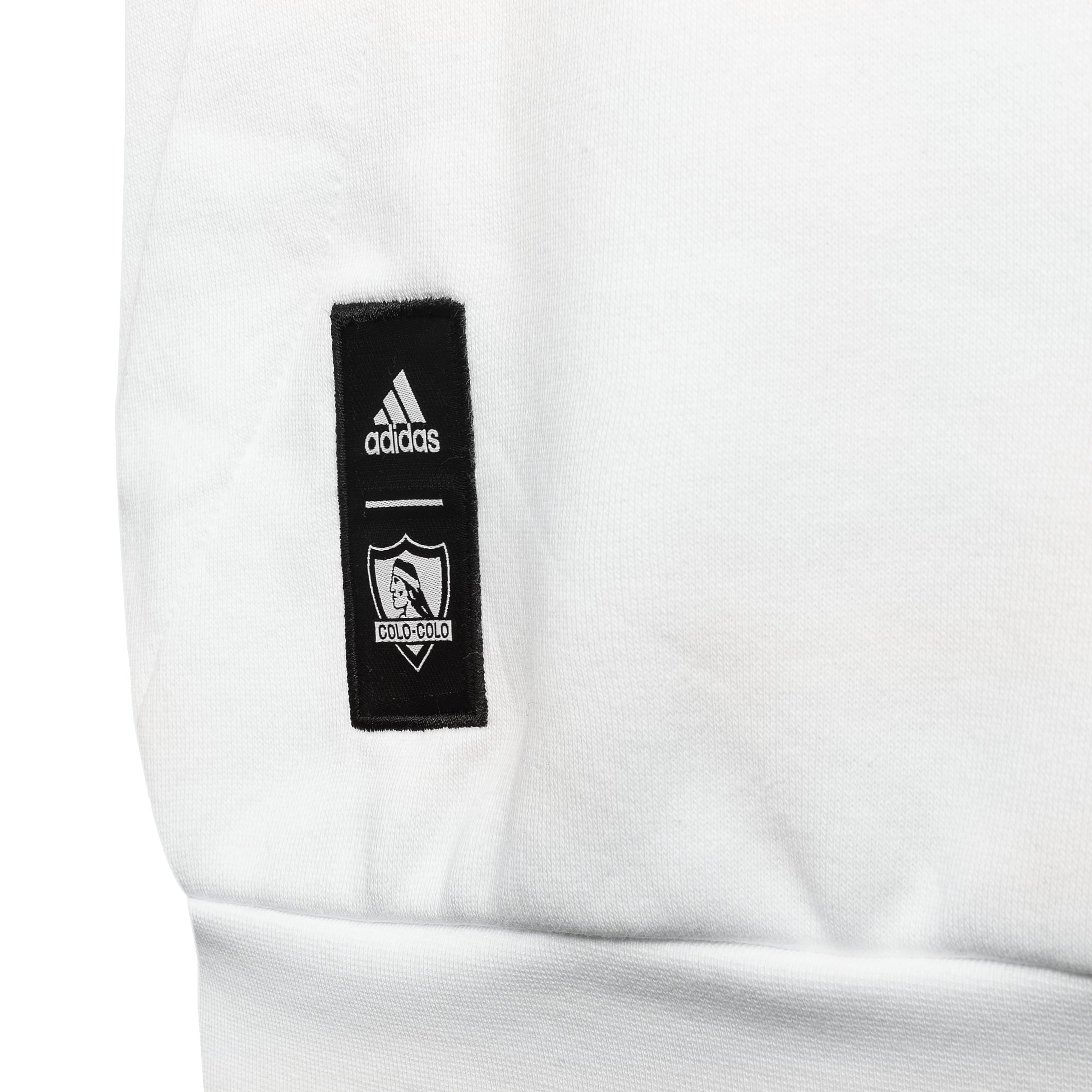 POLERÓN COLO COLO 2024 DNA HOODIE URBANO ORIGINAL ADIDAS - 4