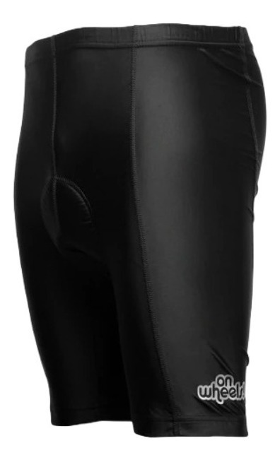 CALZA CICLISTA HOMBRE ON WHEELS NEGRO CORTA NUEVA ORIGINAL ONWHEELS - 1