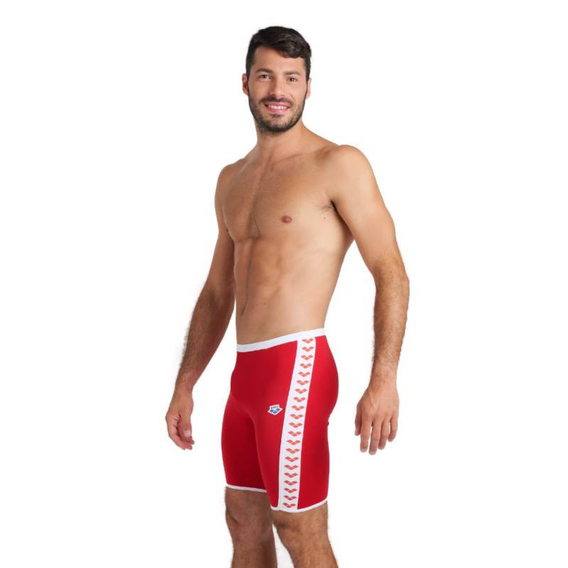 TRAJE BAÑO ARENA JAMMER ICONS SOLID ROJO - 1