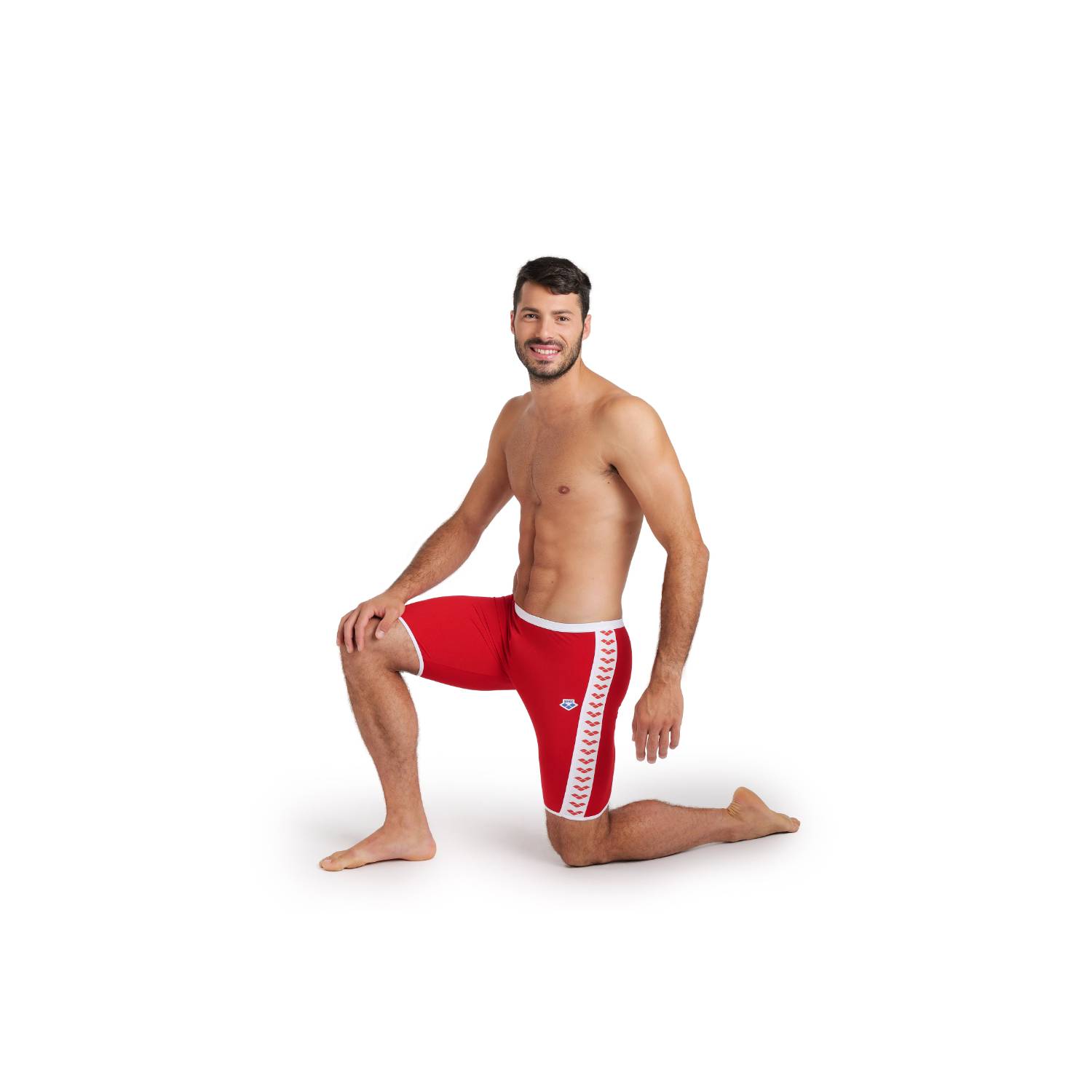 TRAJE BAÑO ARENA JAMMER ICONS SOLID ROJO - 3