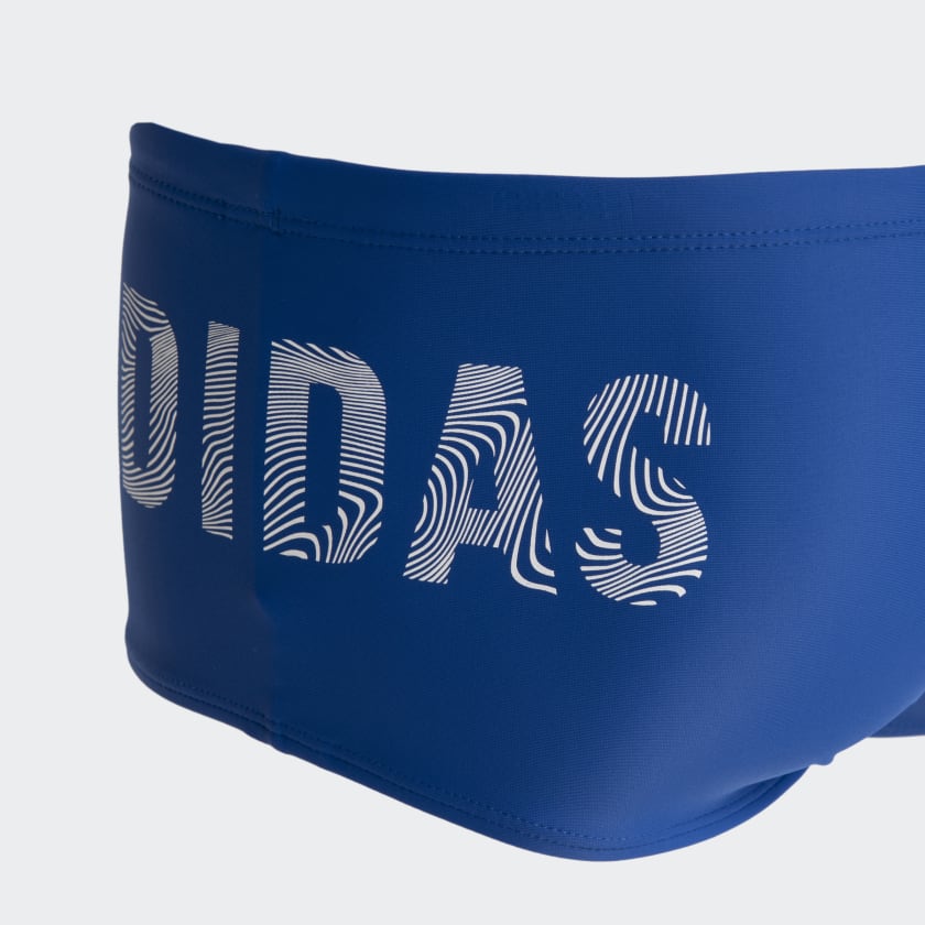 TRAJE BAÑO ADIDAS SUNGA AZUL LINEAGE TRUNK - 3