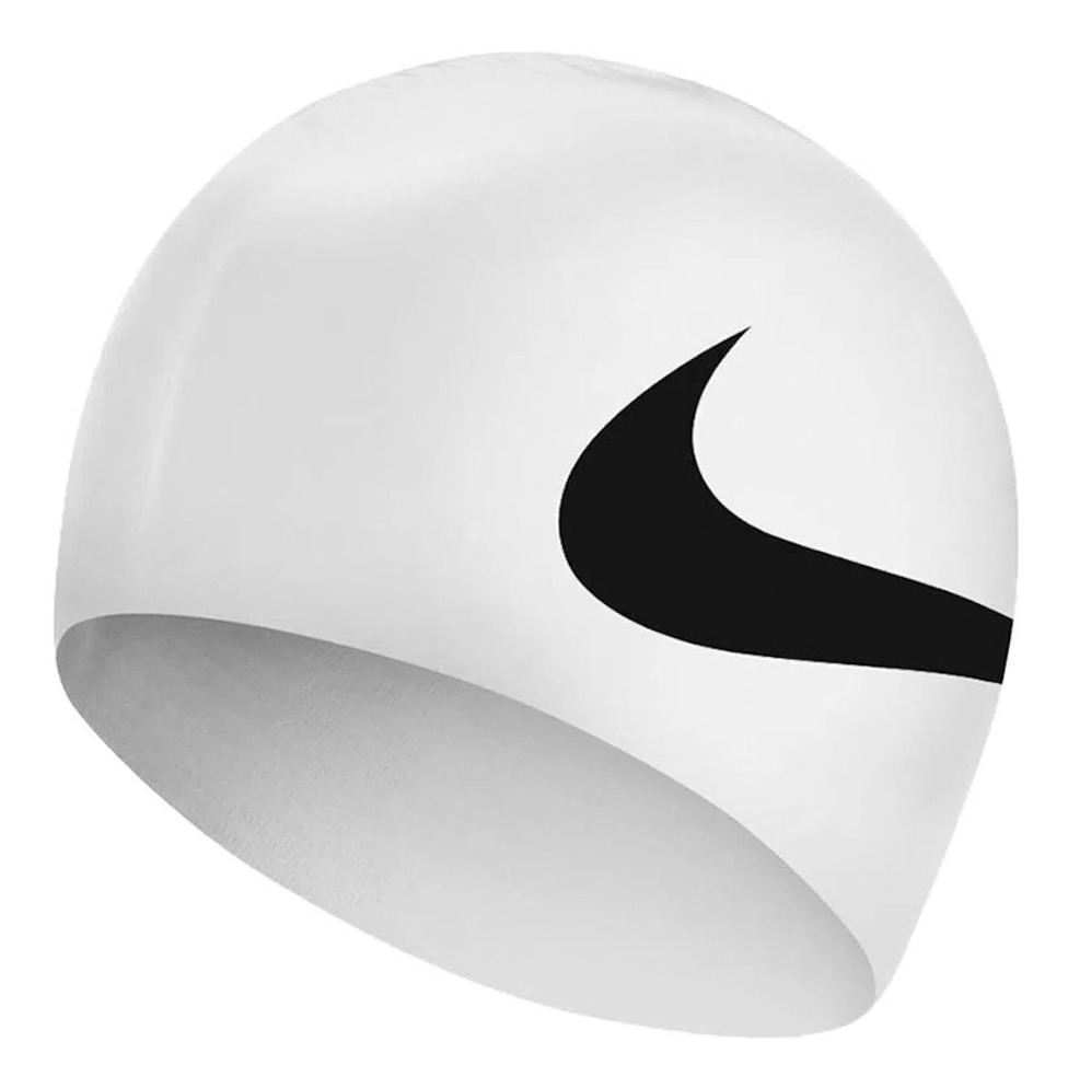 GORRA NATACIÓN NIKE SILICONA SENIOR NUEVA ORIGINAL CELESTE - 3