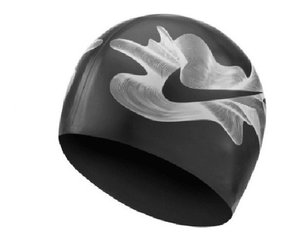 GORRA NATACIÓN NIKE SILICONA SENIOR NUEVA ORIGINAL BLANCO - 4