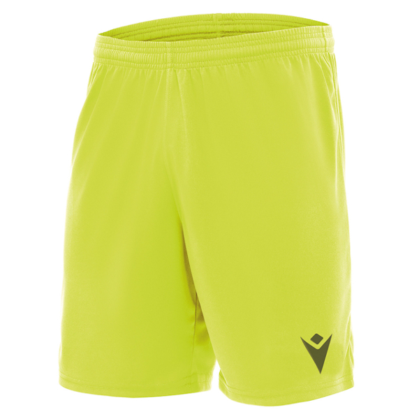 SHORT DE FUTBOL UNISEX MACRON AMARILLO MESA FLUOR - 2