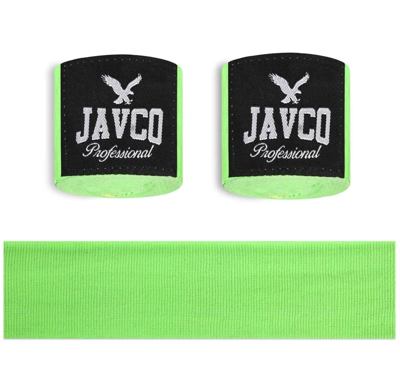 VENDAS BOXEO ARTES MARCIALES NUEVO Y ORIGINAL JAVCO VERDE - 1
