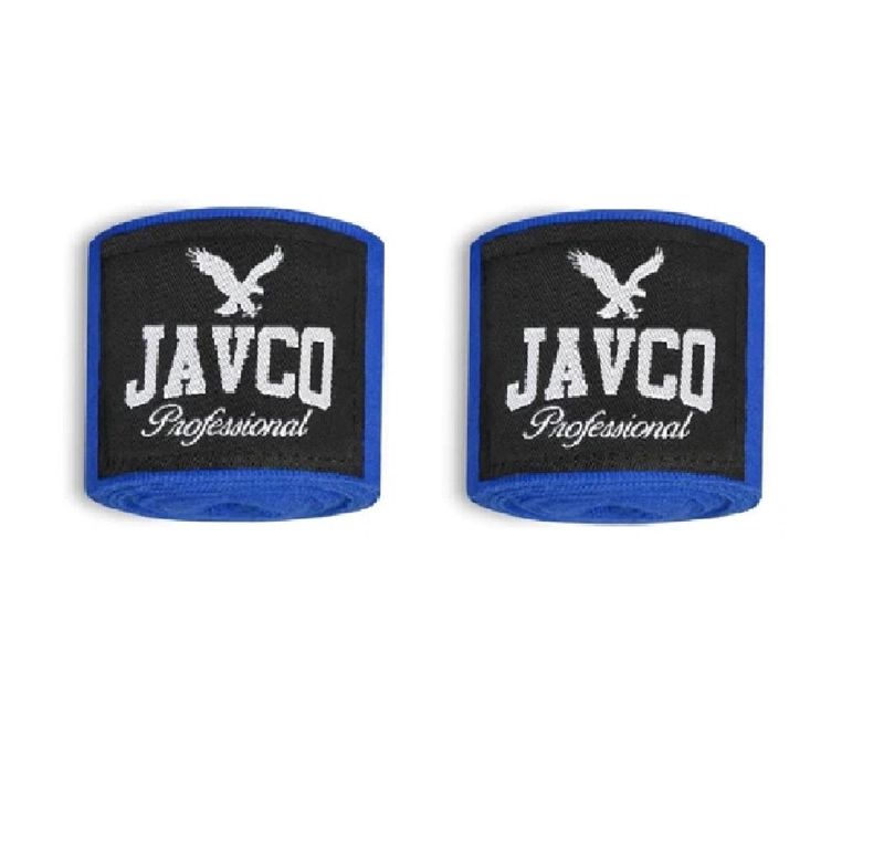 VENDAS BOXEO ARTES MARCIALES NUEVO Y ORIGINAL JAVCO AZUL - 2